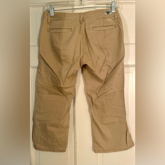 Double A tan khaki capri pant - Picture 2 of 3